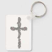 Kreuz Schlüsselanhänger (Rückseite)