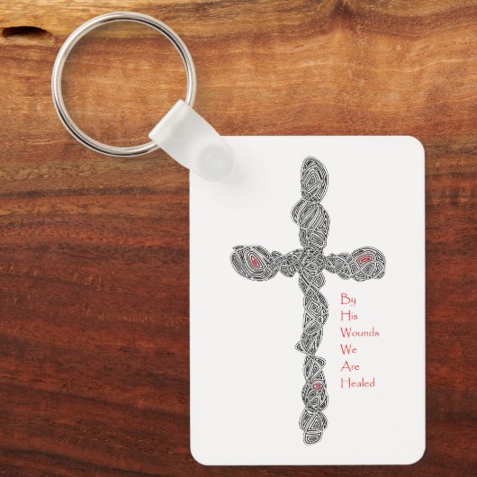 Kreuz Schlüsselanhänger (Vorderseite)