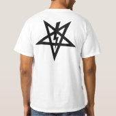 Kreuz stampfen T-Shirt (Rückseite)