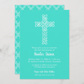 Kreuz über die Einladungen zur Ersten Kommunion in (Vorne/Hinten)