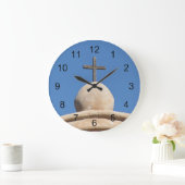 Kreuz über die Missionskirche Große Wanduhr (Zuhause)