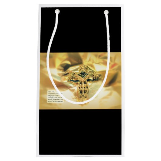 Kreuz und Bibelangebot - Christentum Kleine Geschenktüte (Vorderseite)