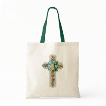 Kreuz und Blume von 1910 Tote Bag