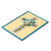 Kreuz und Blumen von 1910 Notizblock (Linke Seite)
