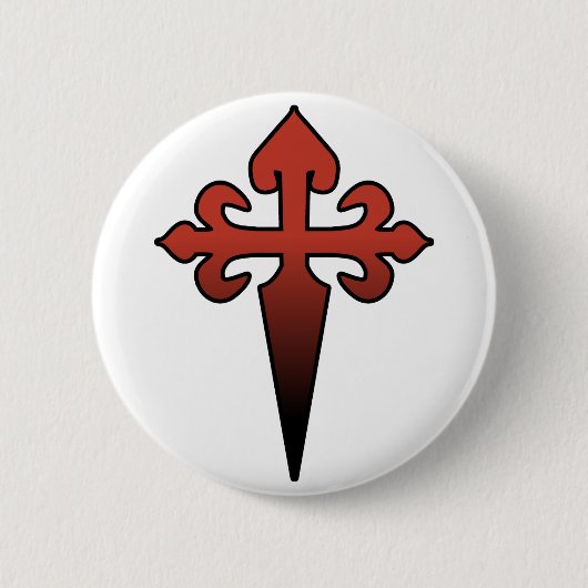 Kreuz und Dolch Button (Vorderseite)