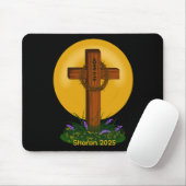 Kreuz und Dornenkrone Mousepad (Mit Mouse)