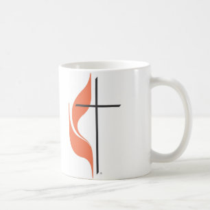 Kreuz und Flamme, ClearwaterUnited MethodistChurch Kaffeetasse