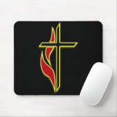 KREUZ UND FLAMME MOUSEPAD (Mit Mouse)
