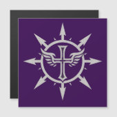 "Kreuz- und Flügel-Emblem" Magnet (Vorne/Hinten)