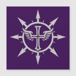 "Kreuz- und Flügel-Emblem" Magnet