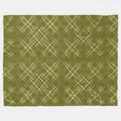 Kreuz und Quer Eleganz Fleecedecke (Vorderseite (Horizontal))