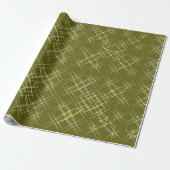 Kreuz und Quer Eleganz Geschenkpapier (Ungerollt)