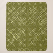 Kreuz und Quer Eleganz Sherpadecke (Vorderseite)