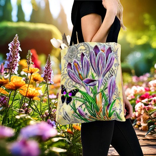 Kreuz und Schmetterling Tasche