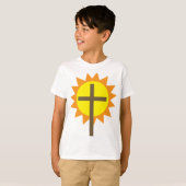 Kreuz und Sonnenschein T-Shirt (Vorne ganz)