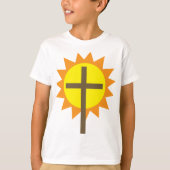 Kreuz und Sonnenschein T-Shirt (Vorderseite)
