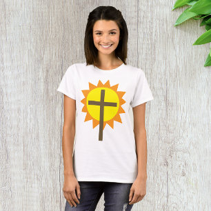 Kreuz und Sonnenschein T-Shirt