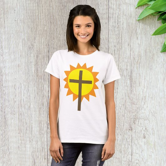 Kreuz und Sonnenschein T-Shirt