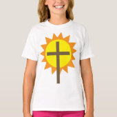 Kreuz und Sonnenschein T-Shirt (Vorderseite)