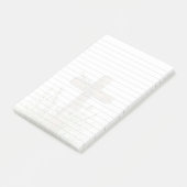 Kreuz und Wildblumen 3M Post-it® Notizen (angewinkelt)