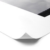 Kreuz und Wolken Poster (Ecke)