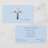 Kreuz- und Wolkenkirche Visitenkarte (Vorne/Hinten)