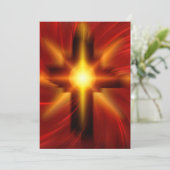 Kreuz unseres Herrn und Erretters, Jesus Christus Einladung (Stehend Vorderseite)