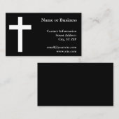 Kreuz Visitenkarte (Vorne/Hinten)