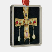 Kreuz, vom Torredonjimeno-Schatz Silbernes Ornament (Rechts)