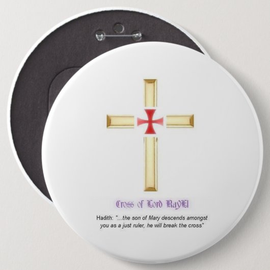 KREUZ VON LORD RAYEL BUTTON BADGE (Vorne & Hinten)