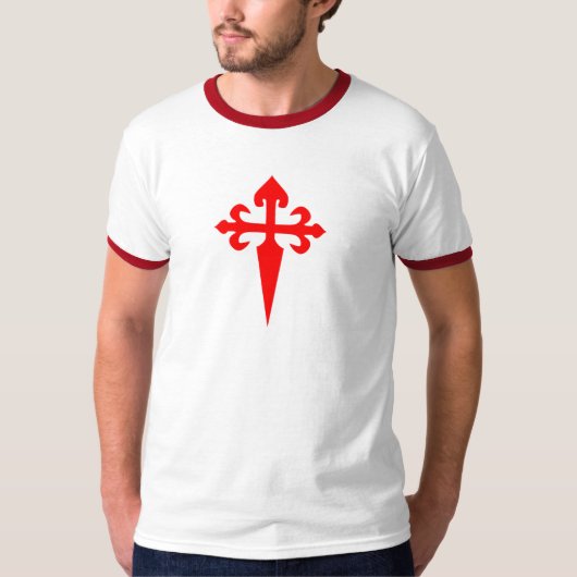 Kreuz von Santiago T-Shirt (Vorderseite)