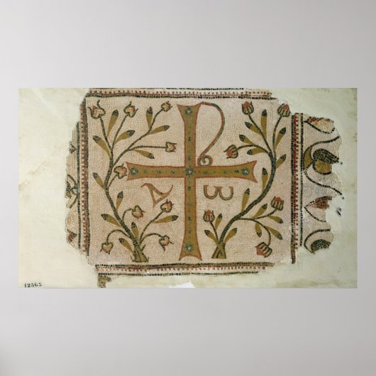 Kreuz von Sbeitla aus der Basilika Henchir Ali Poster (Vorne)