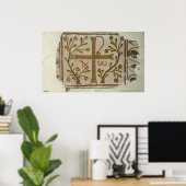 Kreuz von Sbeitla aus der Basilika Henchir Ali Poster (Heimbüro)