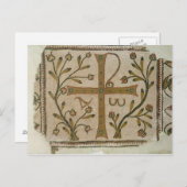 Kreuz von Sbeitla, von der Basilika von Henchir Postkarte (Vorne/Hinten)