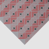 Kreuzanhänger-Muster Seidenpapier (Detail)