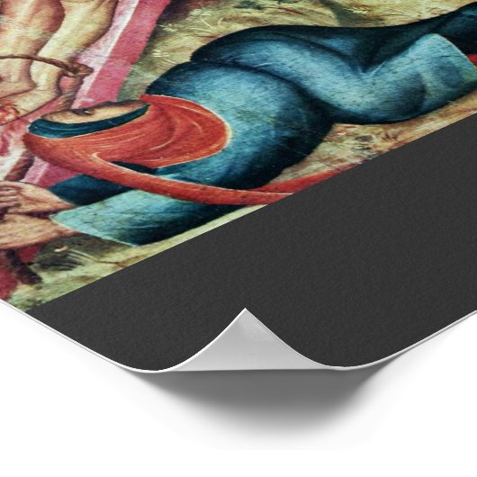 Kreuzannagelung von Meister Bertram von Minden (Be Poster (Ecke)