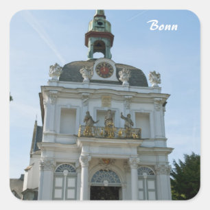 Kreuzberger Kirche in Bonn Quadratischer Aufkleber