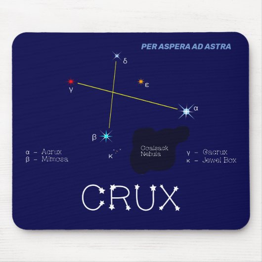 Kreuzblume der Südhalbkugel Mousepad (Vorne)