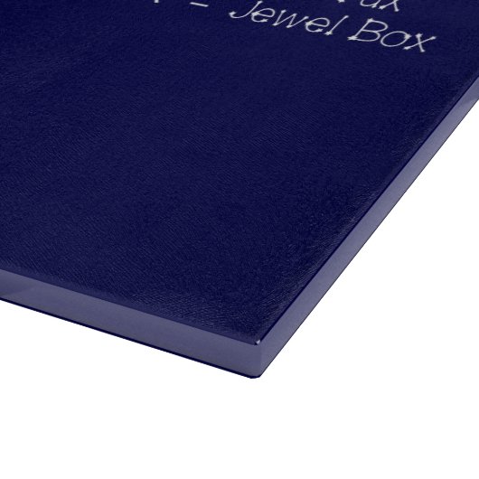 Kreuzblume der Südhalbkugel Schneidebrett (Ecke)