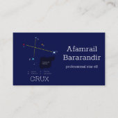 Kreuzblume der Südhalbkugel Visitenkarte (Vorderseite)