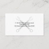 Kreuzbogen Visitenkarte (Rückseite)