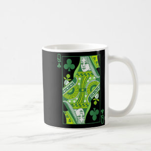 Kreuzdame Karte St. Patrick's Day Botanik Kaffeetasse