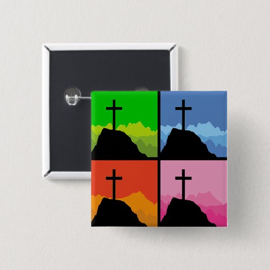 Kreuze Button (Vorne & Hinten)