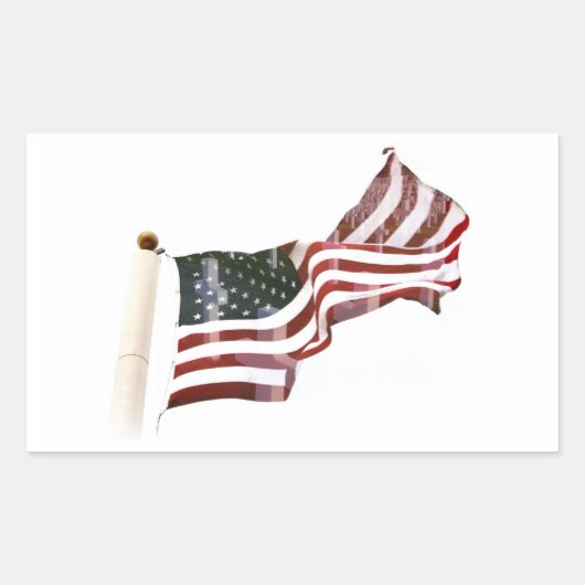 Kreuze in alter Herrlichkeit - Gedenktag Rechteckiger Aufkleber (Vorderseite)