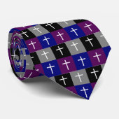 Kreuze Krawatte (Gerollt)