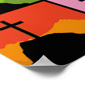 Kreuze Poster (Ecke)
