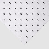 Kreuze - Schwarz Seidenpapier (Ausschnitt)