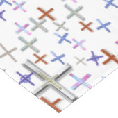 Kreuze Tischdecke (Schrägansicht)
