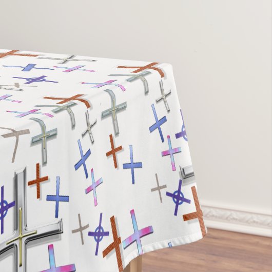 Kreuze Tischdecke (Beispiel)