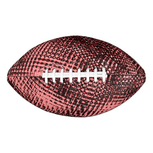 Kreuze und Flecken aus Pfirsich oder Lachs Football (Vorderseite)